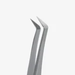 ⁦Professional eyelash tweezers with fiber tips EXPERT 44 TYPE 12 (L-shaped, 65')⁩ – תמונה ⁦2⁩