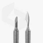 ⁦Hollow manicure pusher EXPERT 100 TYPE 1 (beveled pusher and cleaner)⁩ – תמונה ⁦2⁩