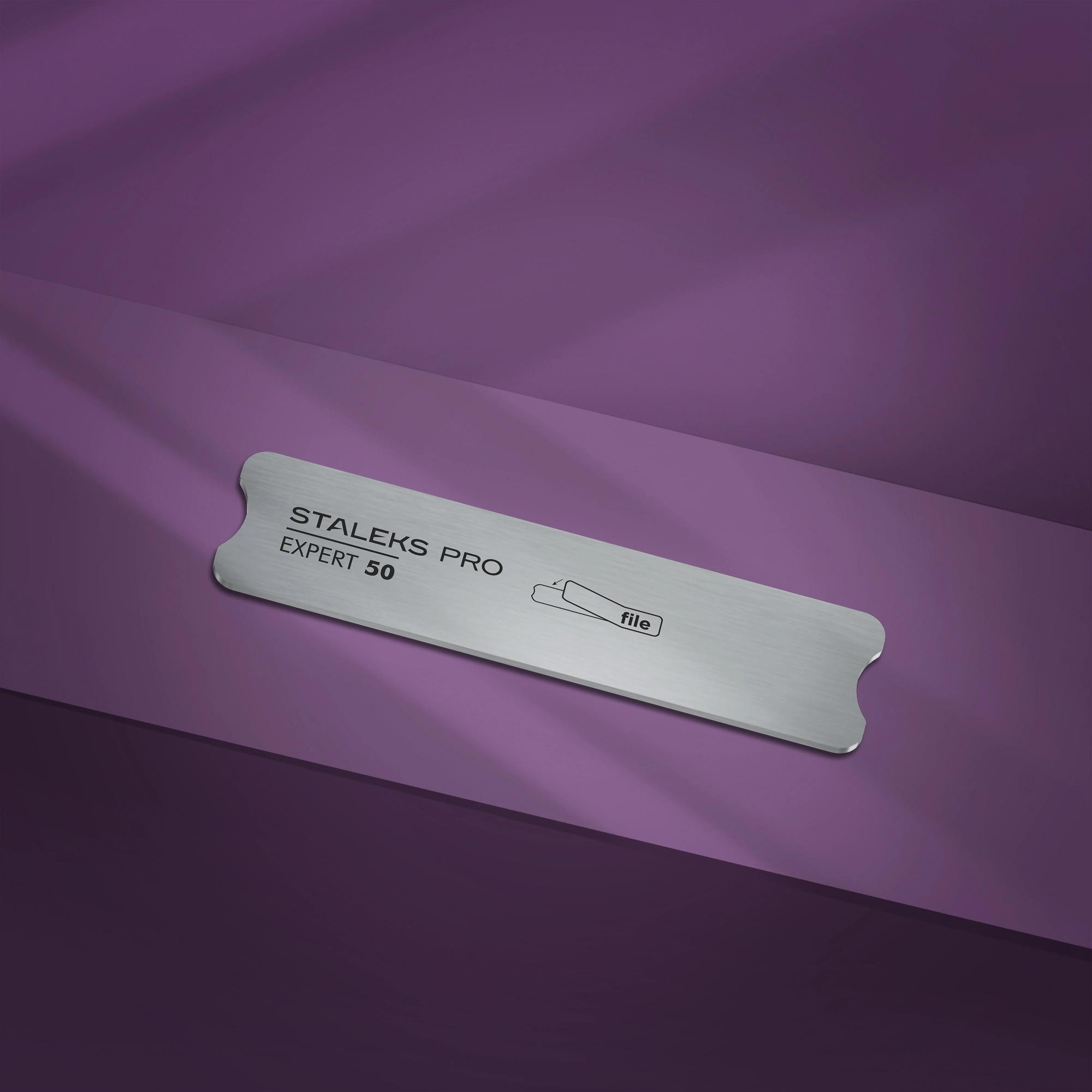 Short metal base for nail file EXPERT 50