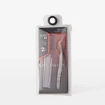 ⁦Professional eyelash tweezers EXPERT 41 TYPE 2 (L-shaped, 40')⁩ – תמונה ⁦4⁩