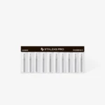 ⁦Diamond nail drill bit rounded bud red EXPERT head diameter 1,2 mm / working part 3 mm⁩ – תמונה ⁦3⁩