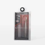 ⁦Professional eyelash tweezers EXPERT 40 TYPE 13 (L-shaped, 40')⁩ – תמונה ⁦4⁩