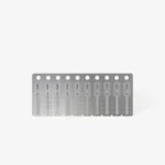 ⁦Diamond nail drill bit rounded cylinder red EXPERT head diameter 2,3 mm / working part 6,5 mm⁩ – תמונה ⁦3⁩