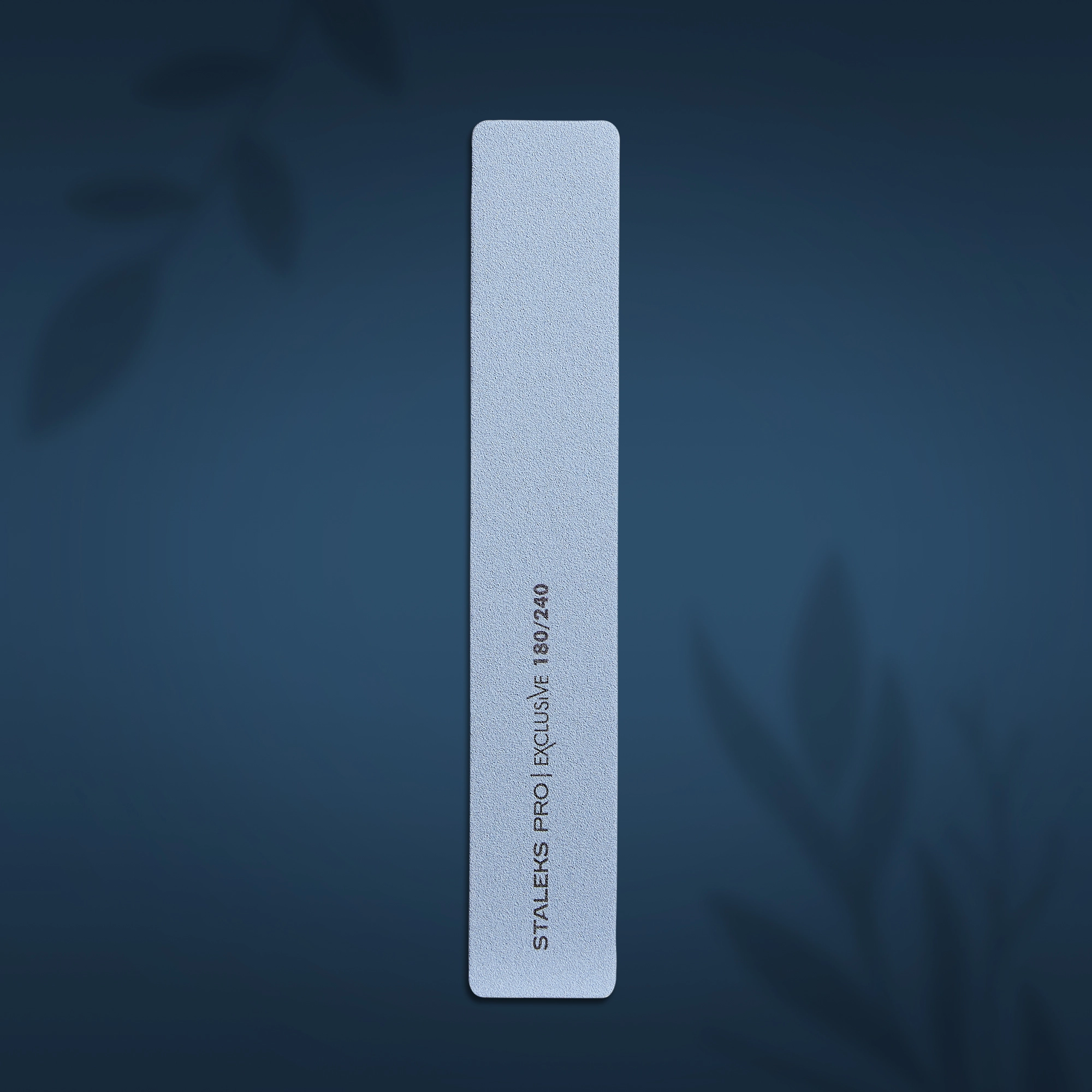 Wide straight mineral nail file EXCLUSIVE, 180/240 grit