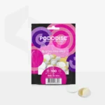 ⁦Disposable white files on soft foam layer for pedicure disc PODODISC M EXPERT 100 grit (50 pcs)⁩ – תמונה ⁦3⁩