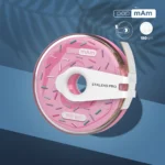 Disposable white abrasive tape papmAm EXPERT 180 grit in a plastic case