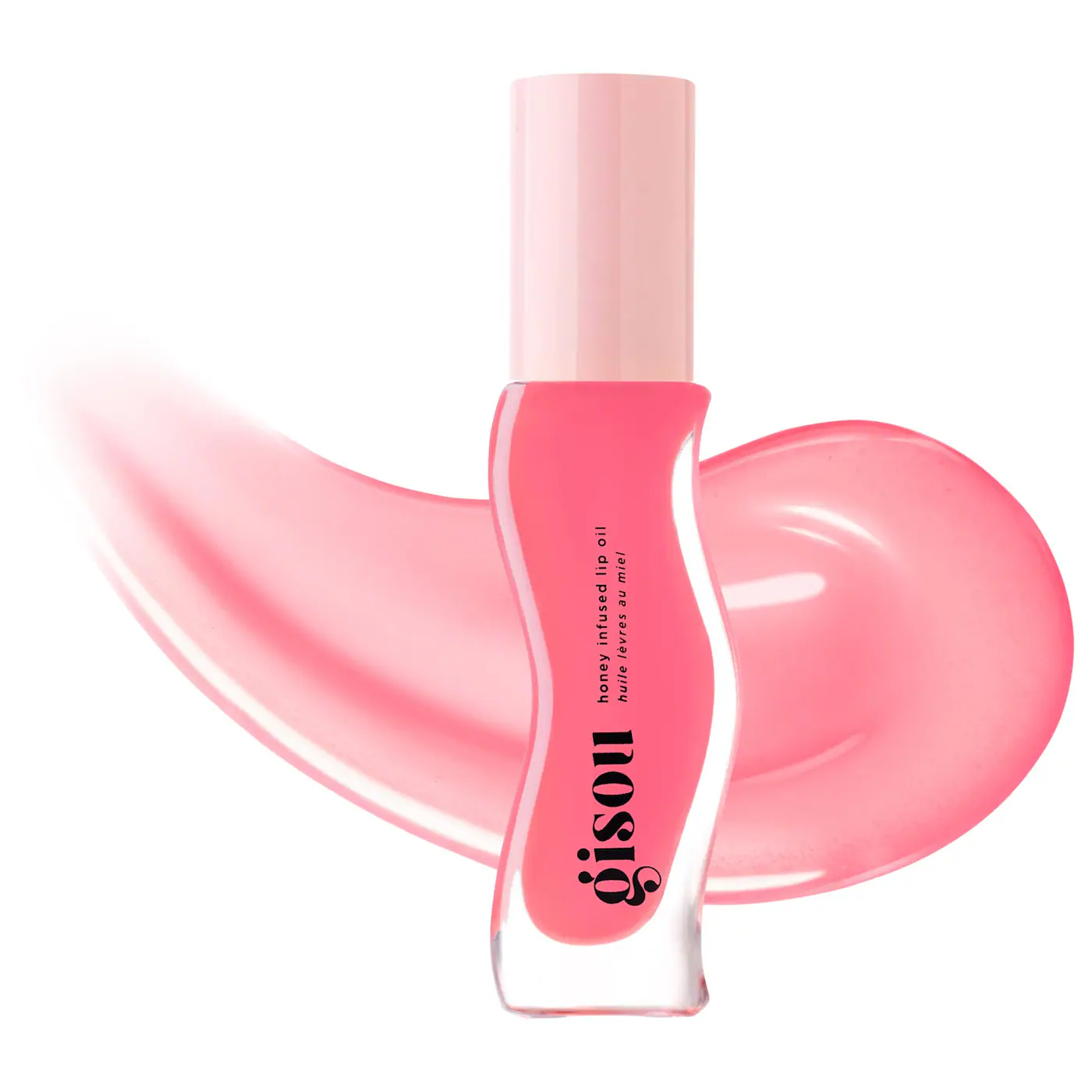 שמן שפתיים - Gisou - Raspberry Swirl